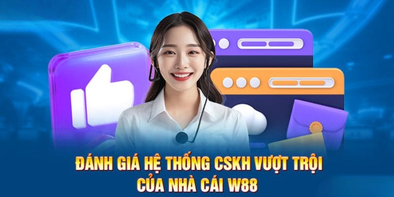 Liên lạc W88 đa dạng hình thức